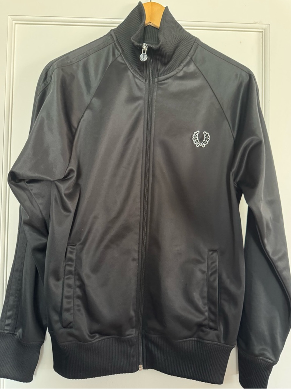 Fred Perry Black Men's Track Jacket